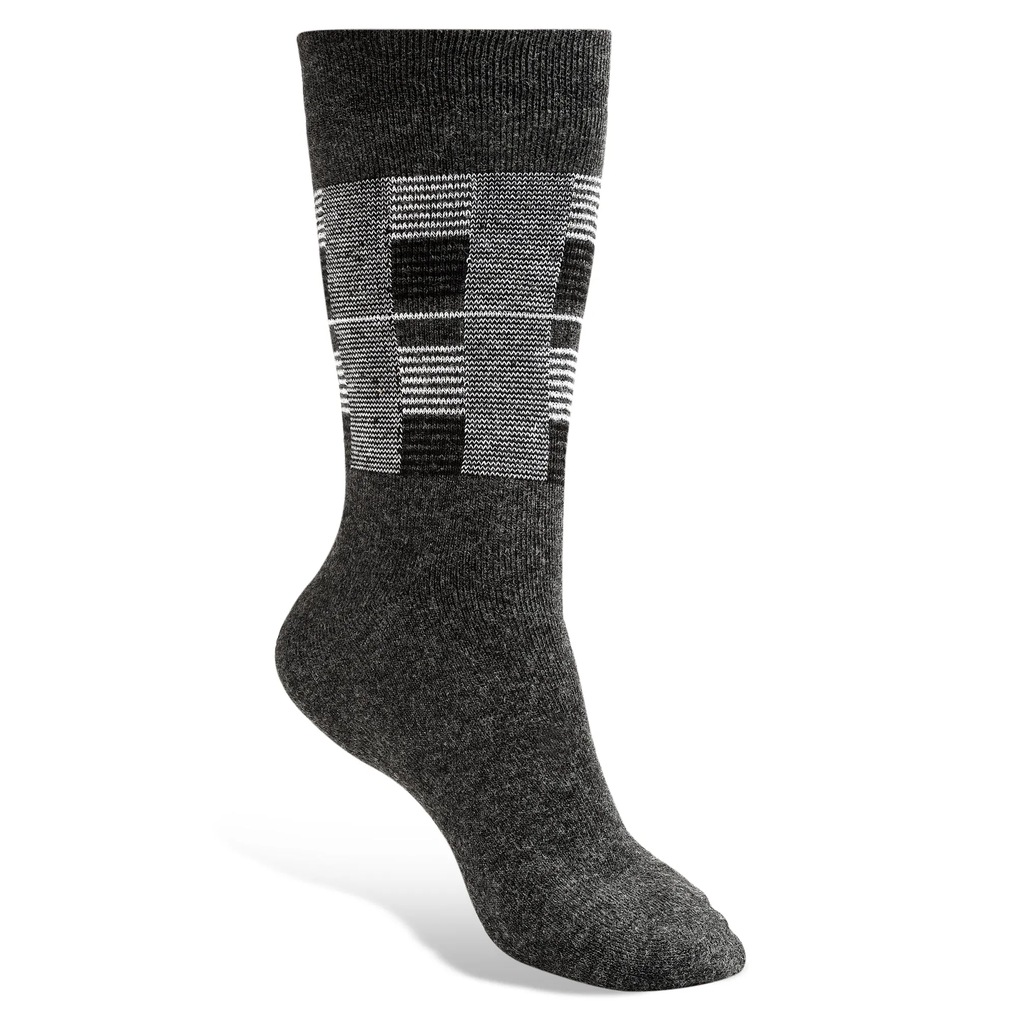 Texlon Men Calf Length Woolen Terry Thick Towel Socks Pack of 4