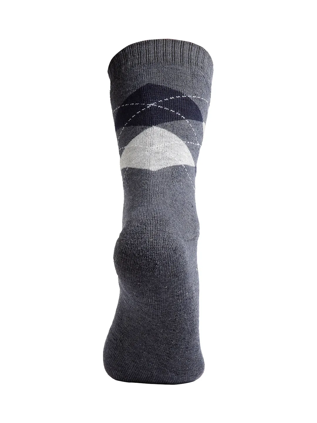 Texlon Men's Woolen Thick Towel Formal Winter Socks (Pack of 3 Pairs)(Free Size, Multicolored)