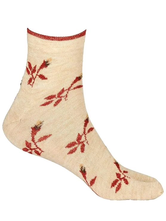 Texlon Women's Ankle Length Acro wool Warm Winter Socks (Pack of 3)
