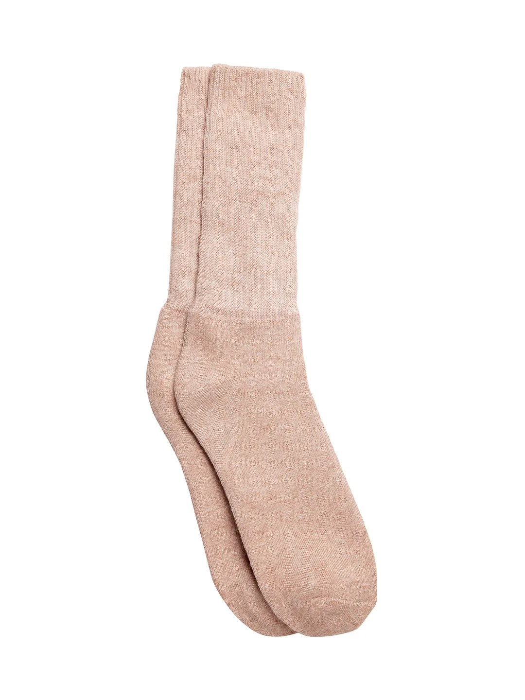 Texlon Women's Calf Length Towel Terry Thick Woolen Multicolored Thumb Socks(Pack of 3 Pairs)