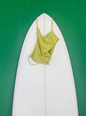 The Sundrop Crop Top - Chartreuse