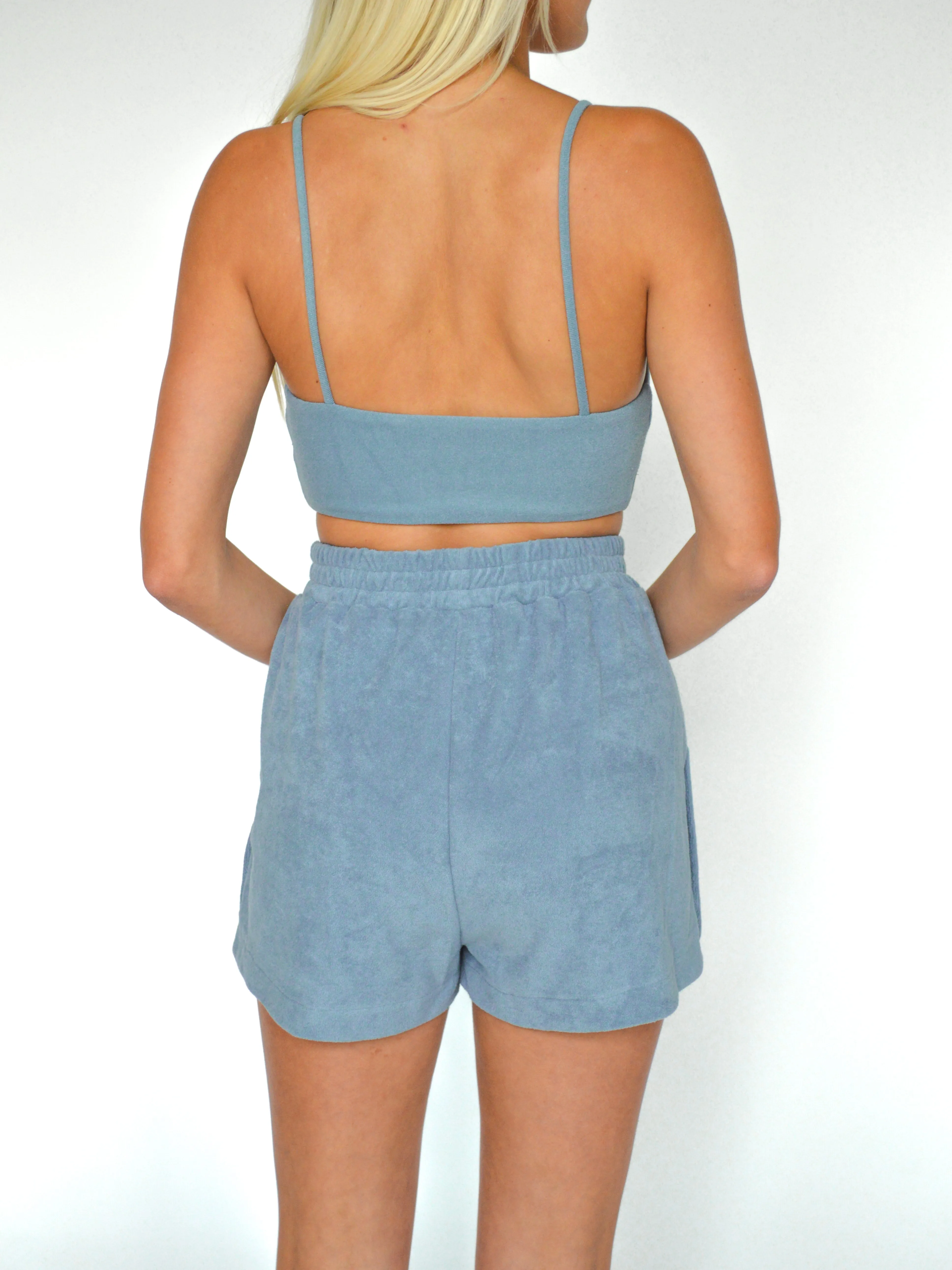 The Sundrop Crop Top - Wave
