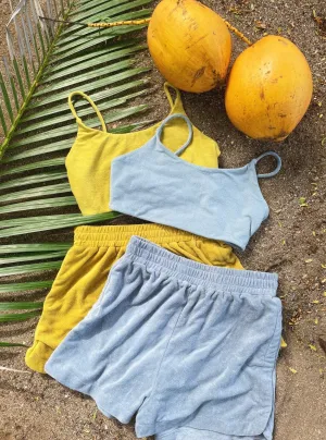 The Sundrop Crop Top - Wave
