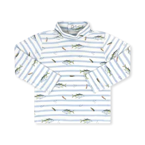 Tiny Tot Turtleneck - Fish Tales