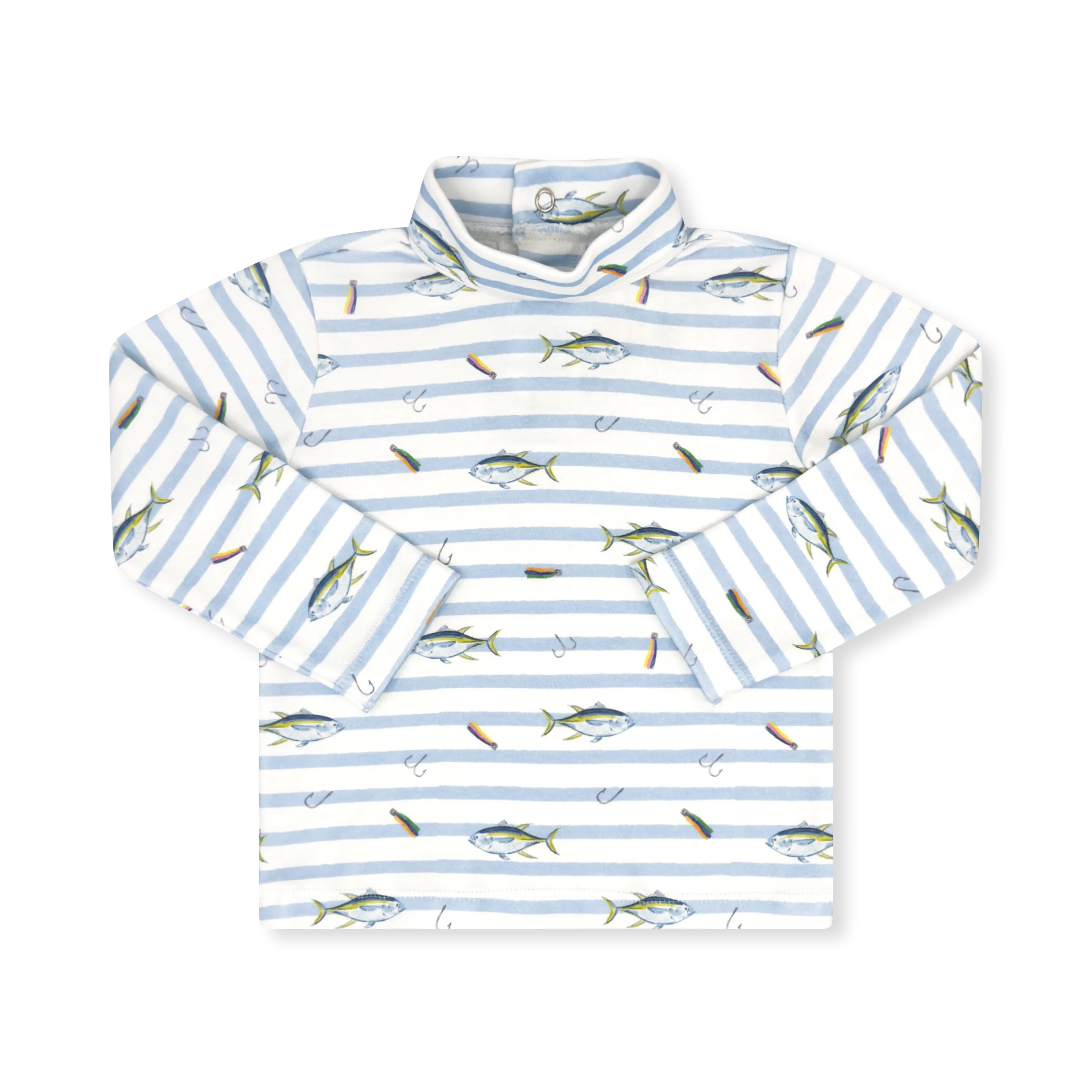 Tiny Tot Turtleneck - Fish Tales