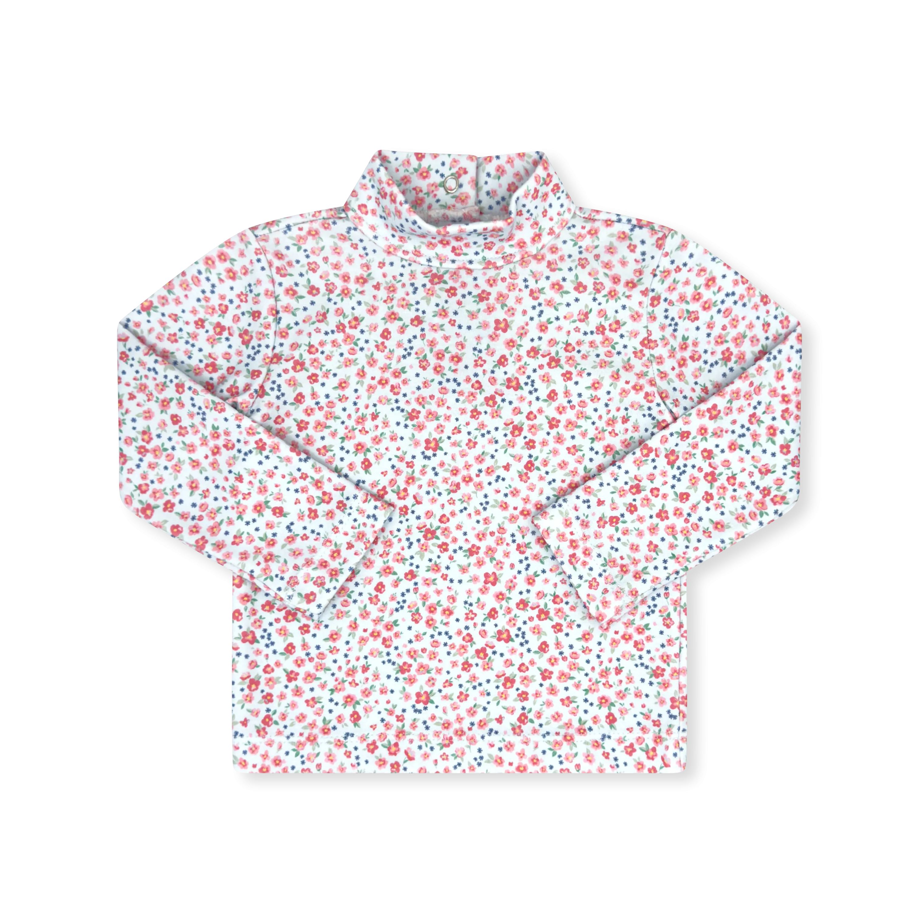 Tiny Tot Turtleneck - Townhouse Floral