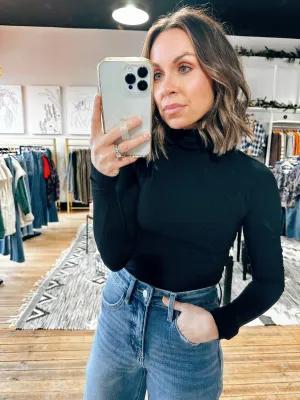 Toby Turtleneck Ribbed Top-4 Colors