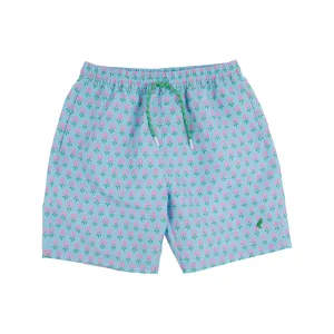 Toddy Trunks (Men's) - Holly Hills Hand Block