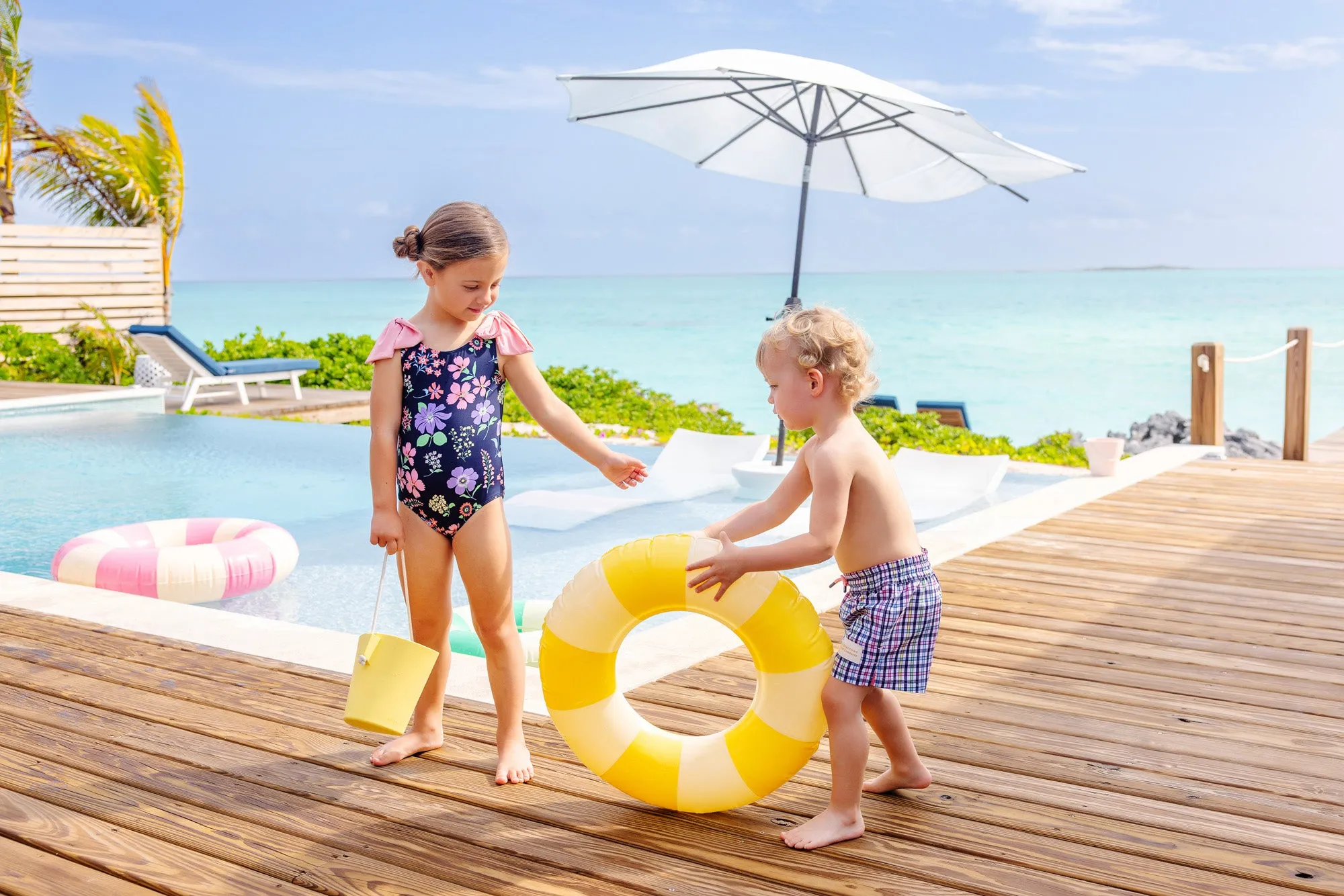 Tortola Trunks - Pier Pointe Plaid