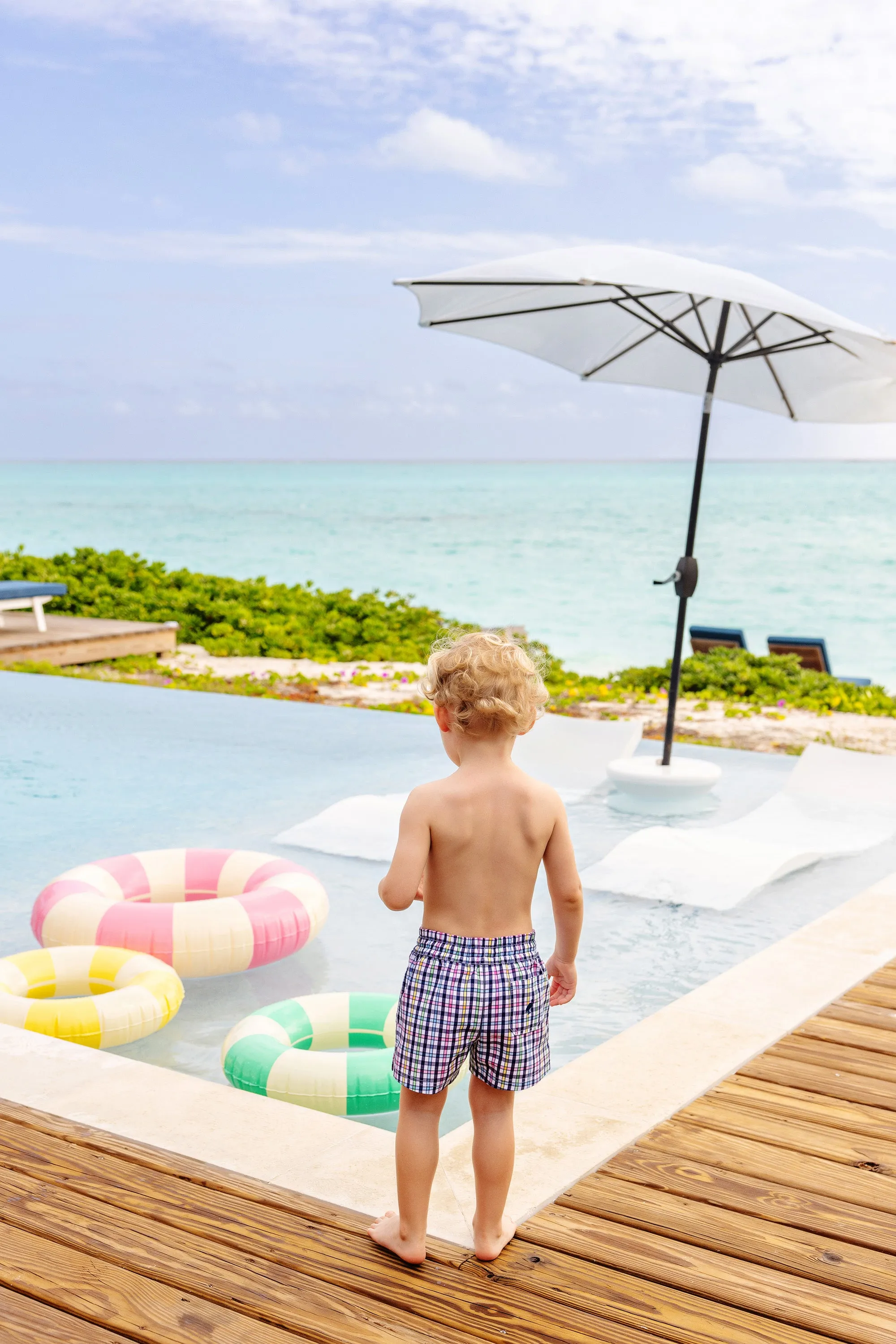 Tortola Trunks - Pier Pointe Plaid