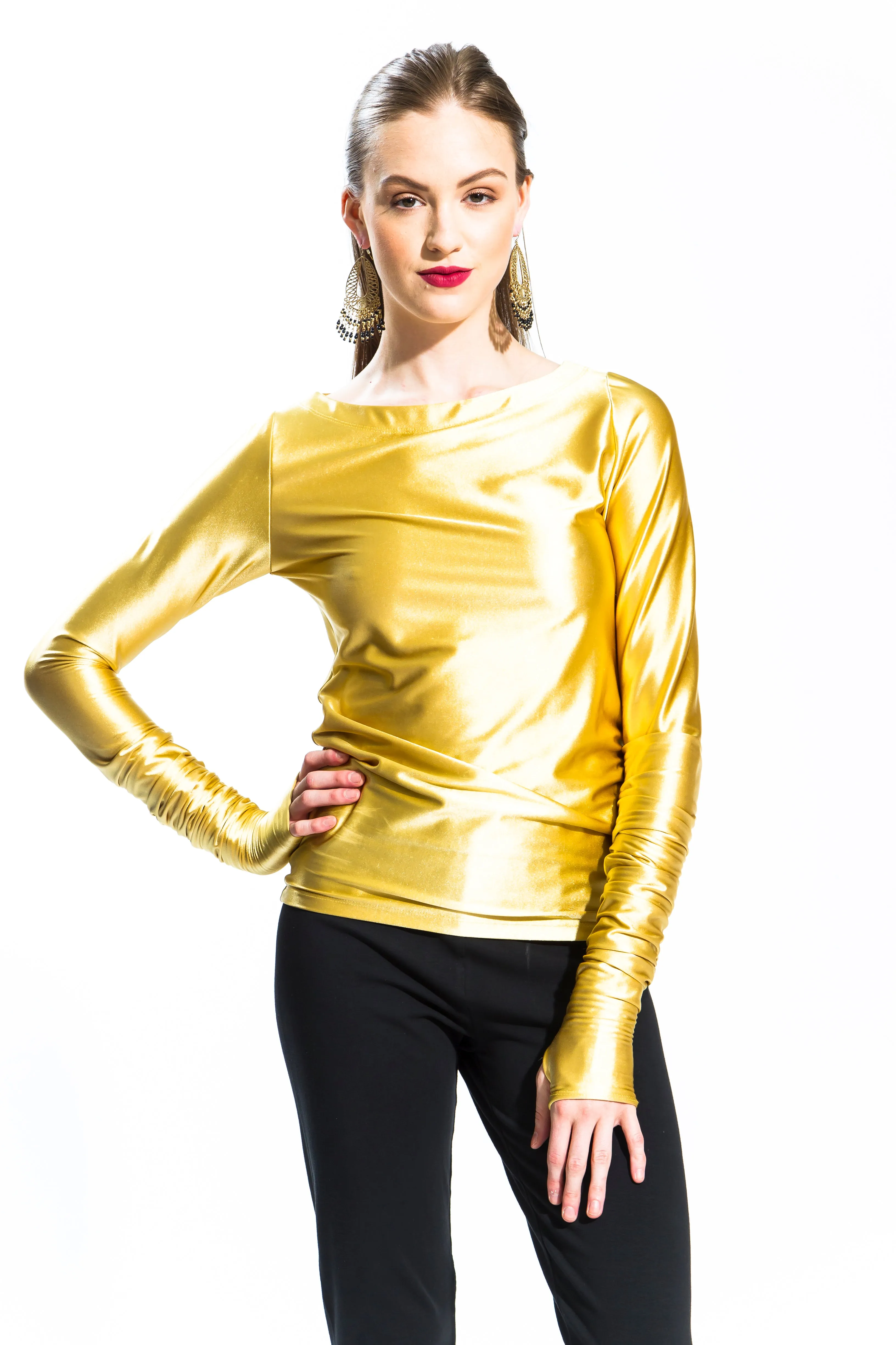 Transformable T-Shirt (Gold) Style #123