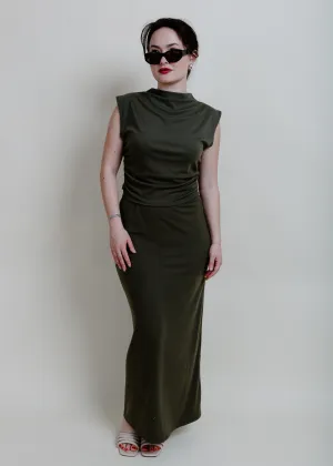 Trixie Skirt Set - Olive