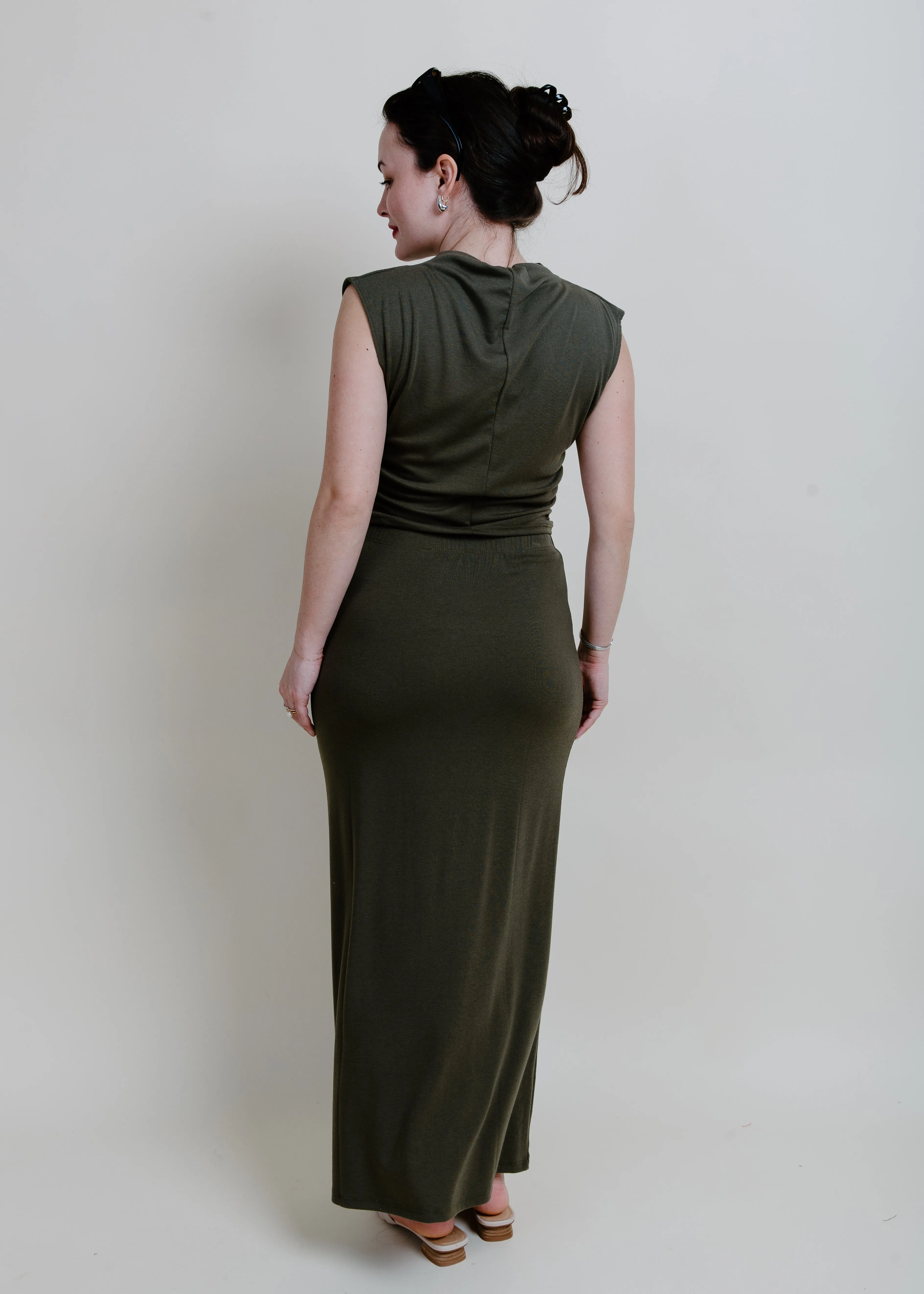 Trixie Skirt Set - Olive