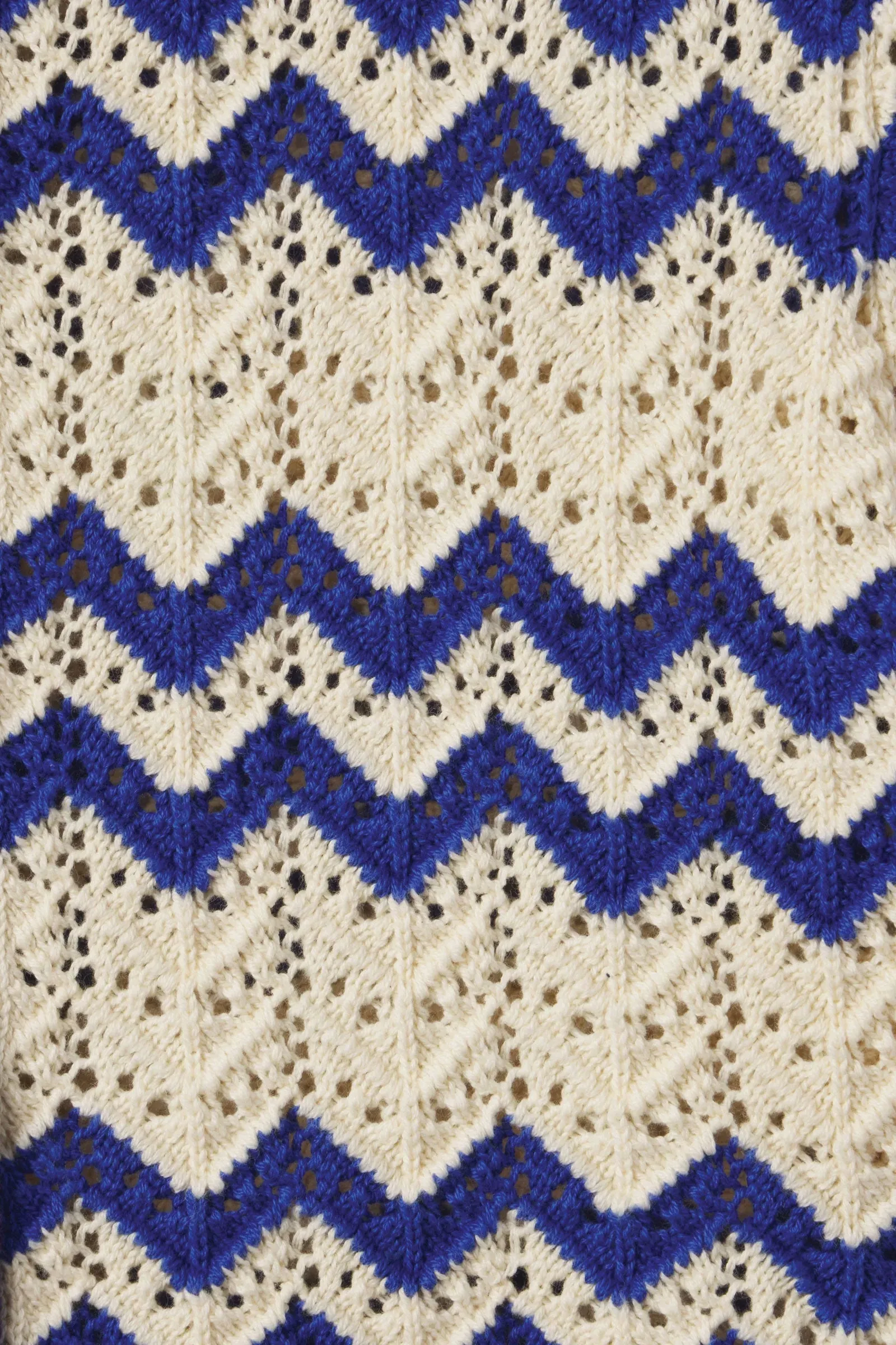 Trovata Paloma Cardigan In Blue Stripe