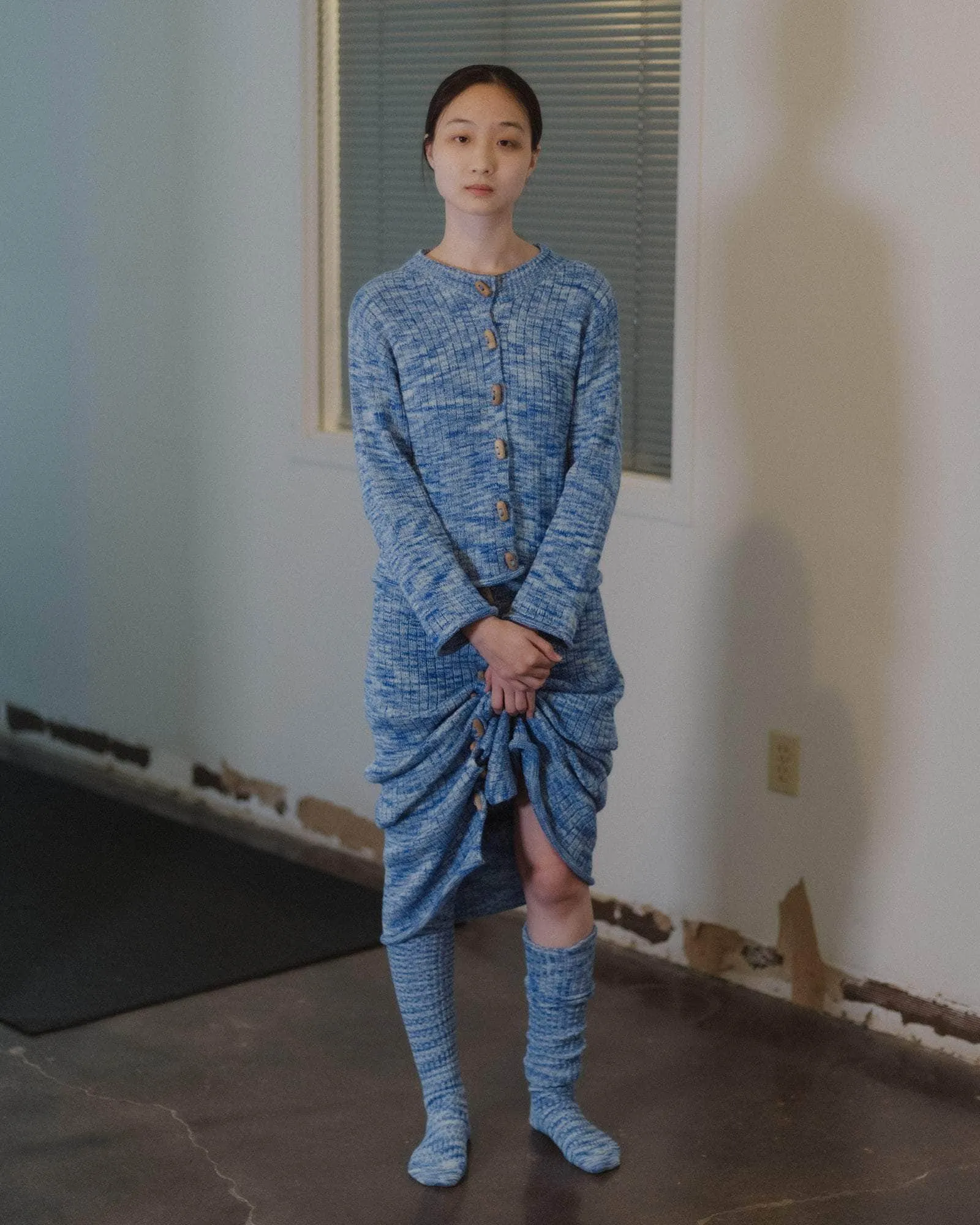 Twist Overknee Socks