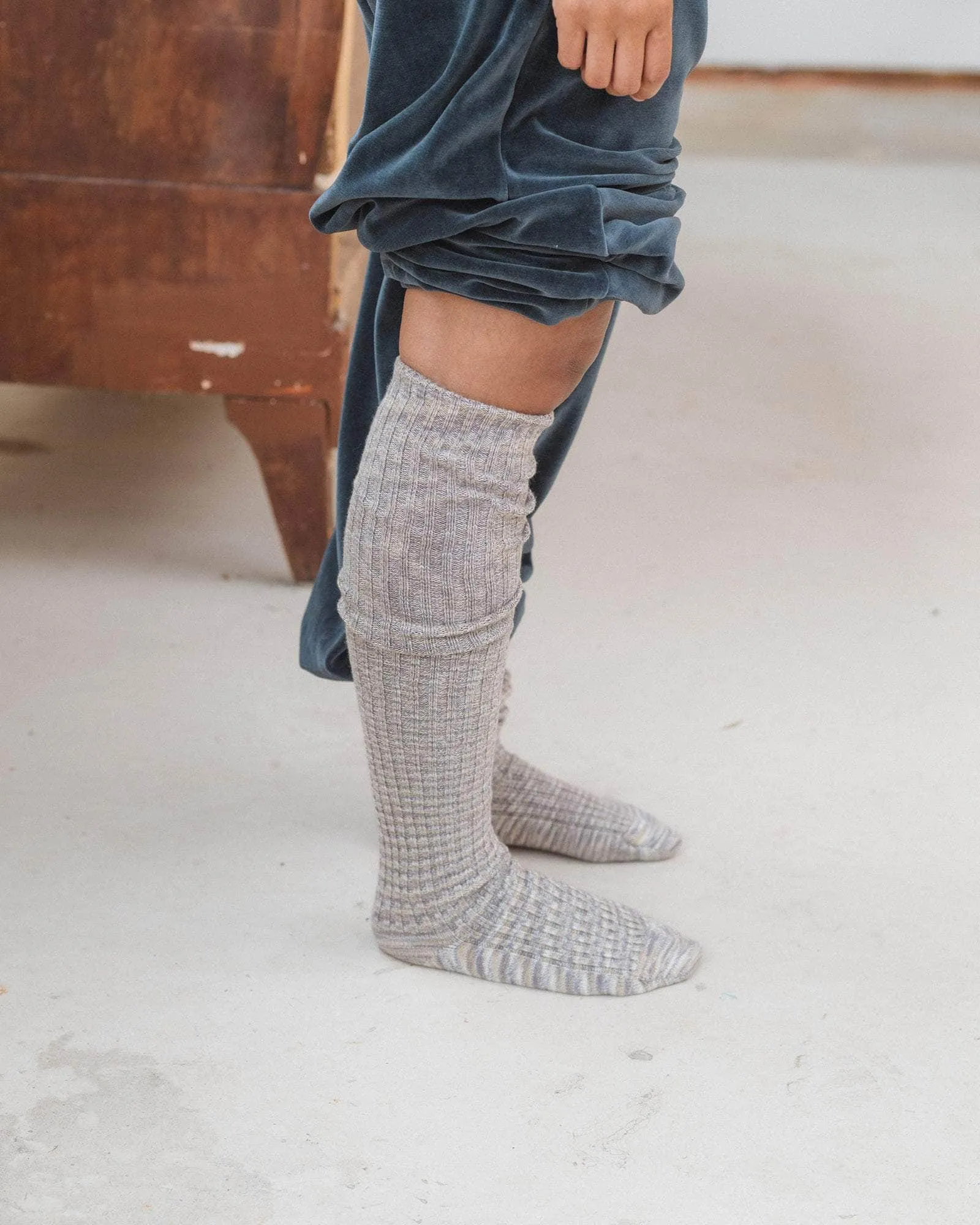 Twist Overknee Socks