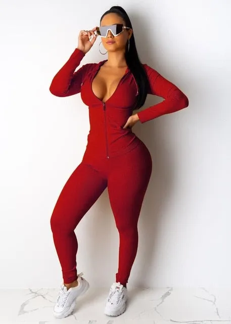 two piece Jacket and leggings matching sets