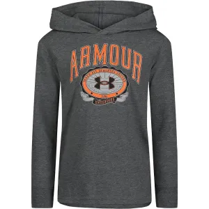 Under Armour Boys' UA Underdog Long Sleeve Hoodie - Pitch Gray