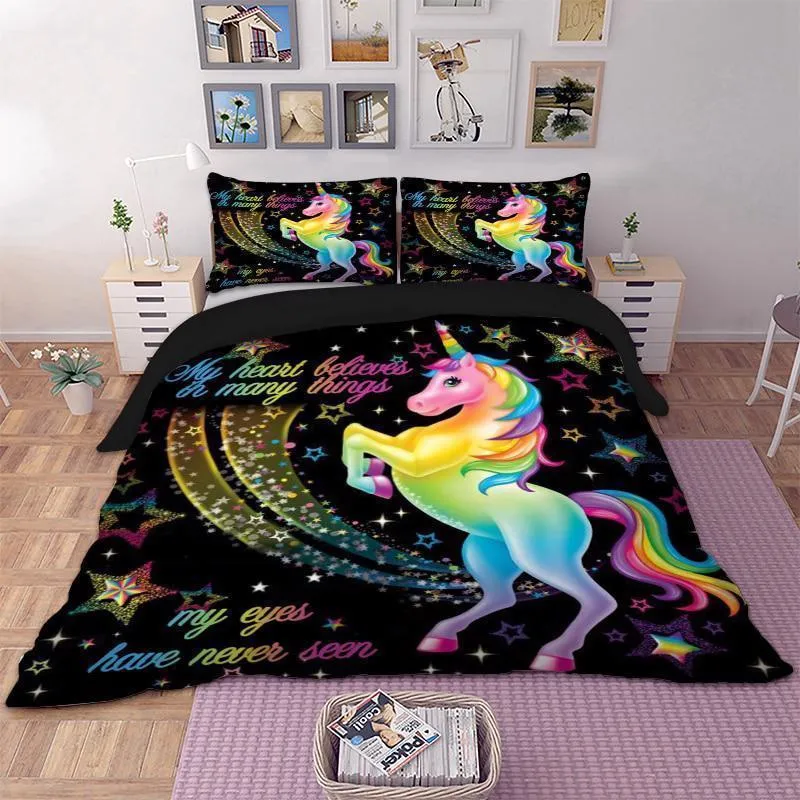 Unicorn Fairytale Duvet Cover Set