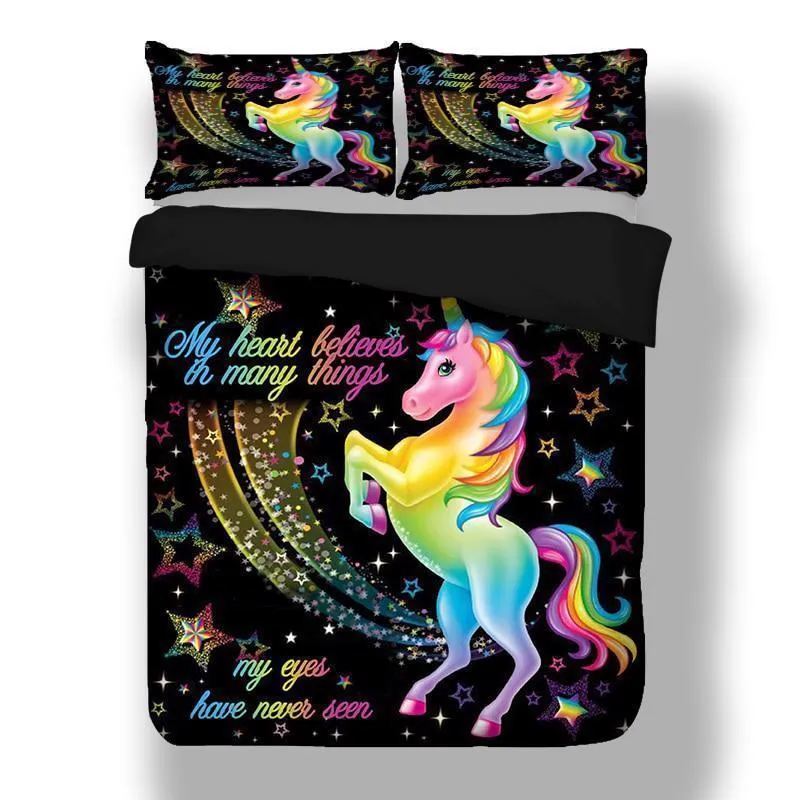 Unicorn Fairytale Duvet Cover Set