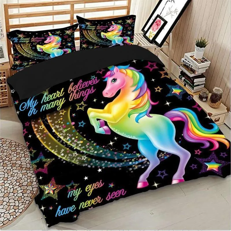 Unicorn Fairytale Duvet Cover Set