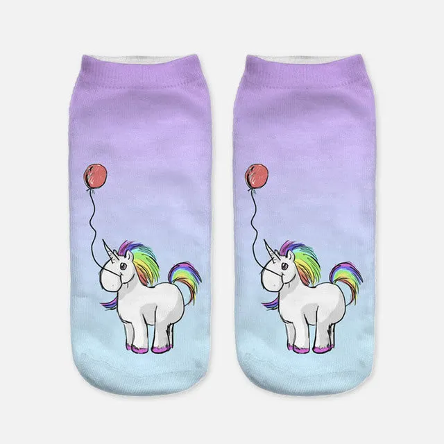 Unicorn Socks for Women
