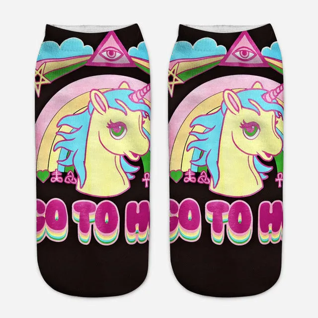 Unicorn Socks for Women