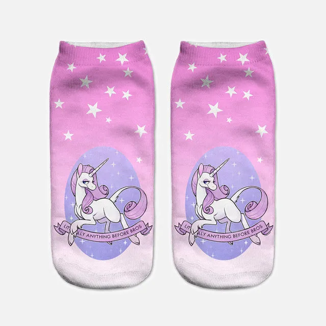 Unicorn Socks for Women