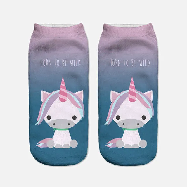 Unicorn Socks for Women