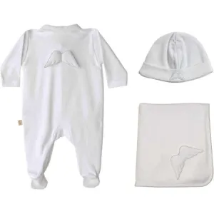Unisex Angel Wings Babygrow Gift Set