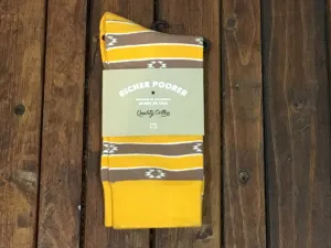USTRST02 Richer Poorer US Rambler Orange Socks