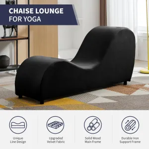 Velvet Yoga Chair for Adults, Chaise Lounge Chair for Yoga