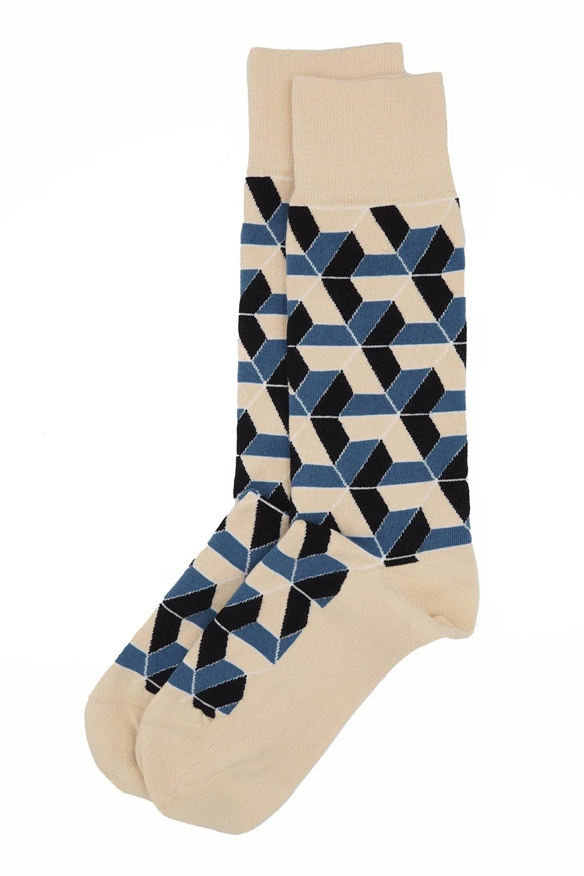 Vertex Men's Organic Cotton Socks | Beige