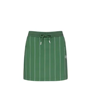 Vice Golf Atelier Women's Pinstripe Jersey Skirt - Green