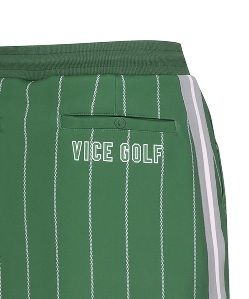 Vice Golf Atelier Women's Pinstripe Jersey Skirt - Green