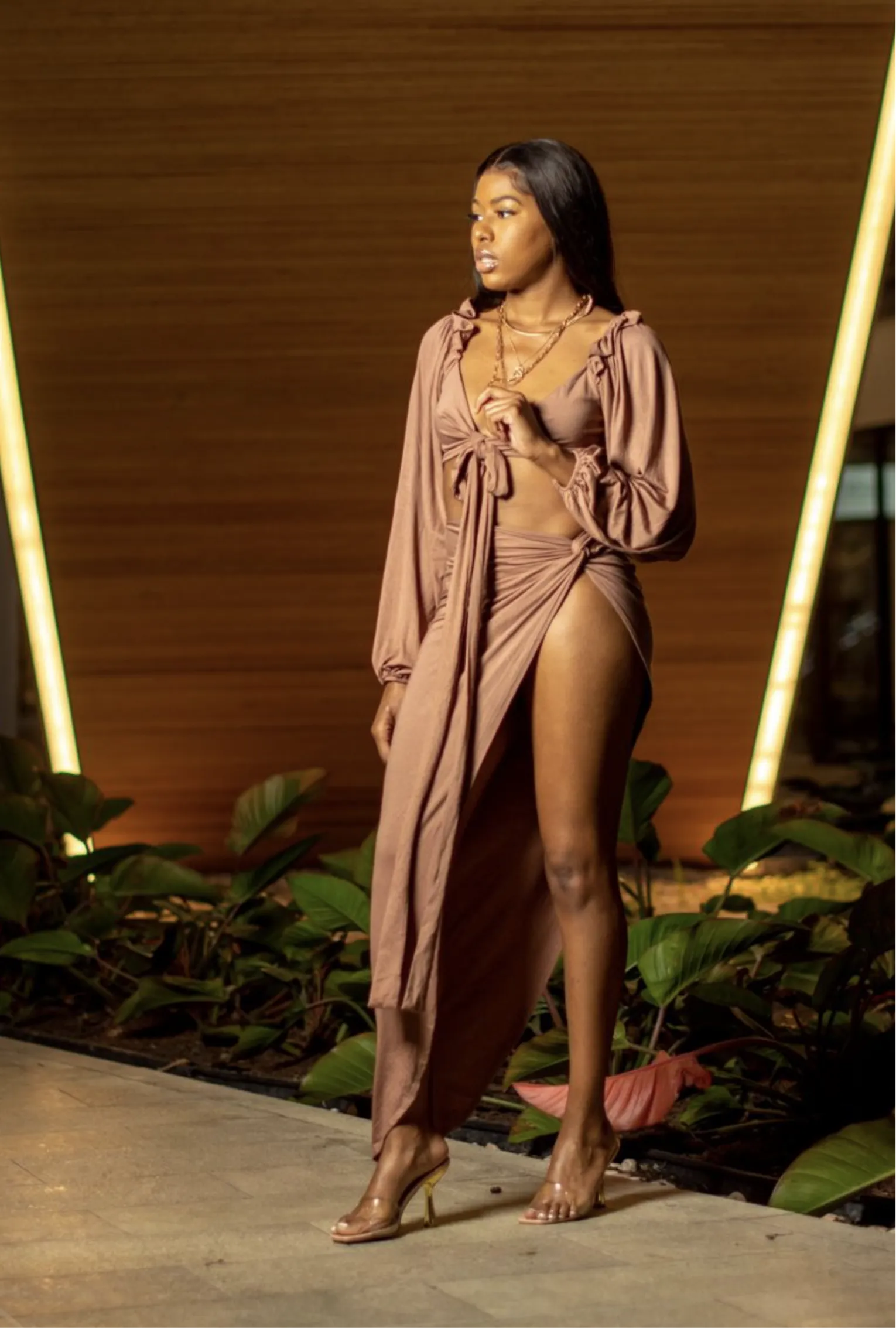 Vixen skirt set