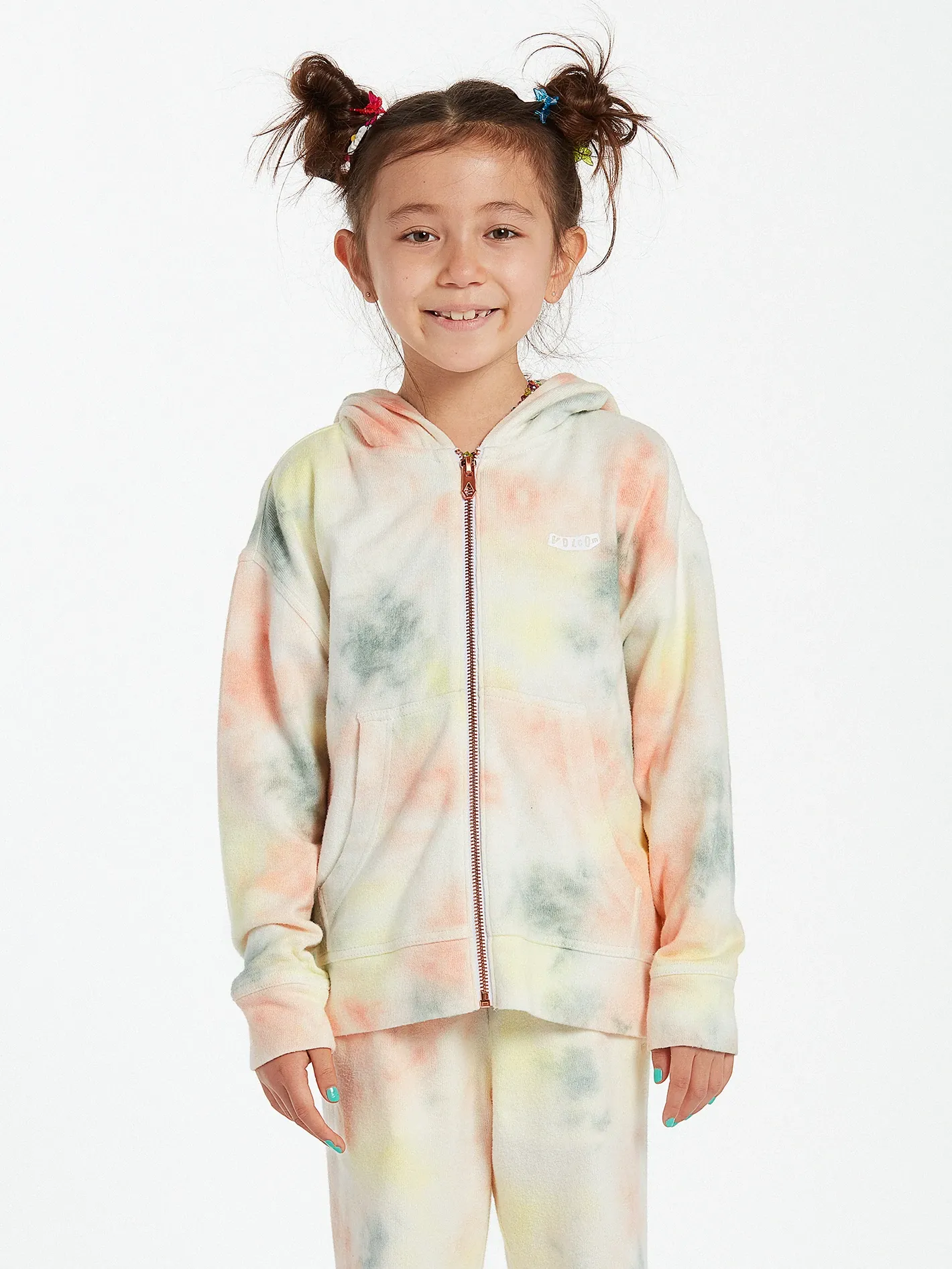 Volcom Girls Lived In Lounge Zip Fleece