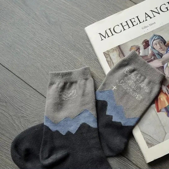 Walking With Jesus {Socks}