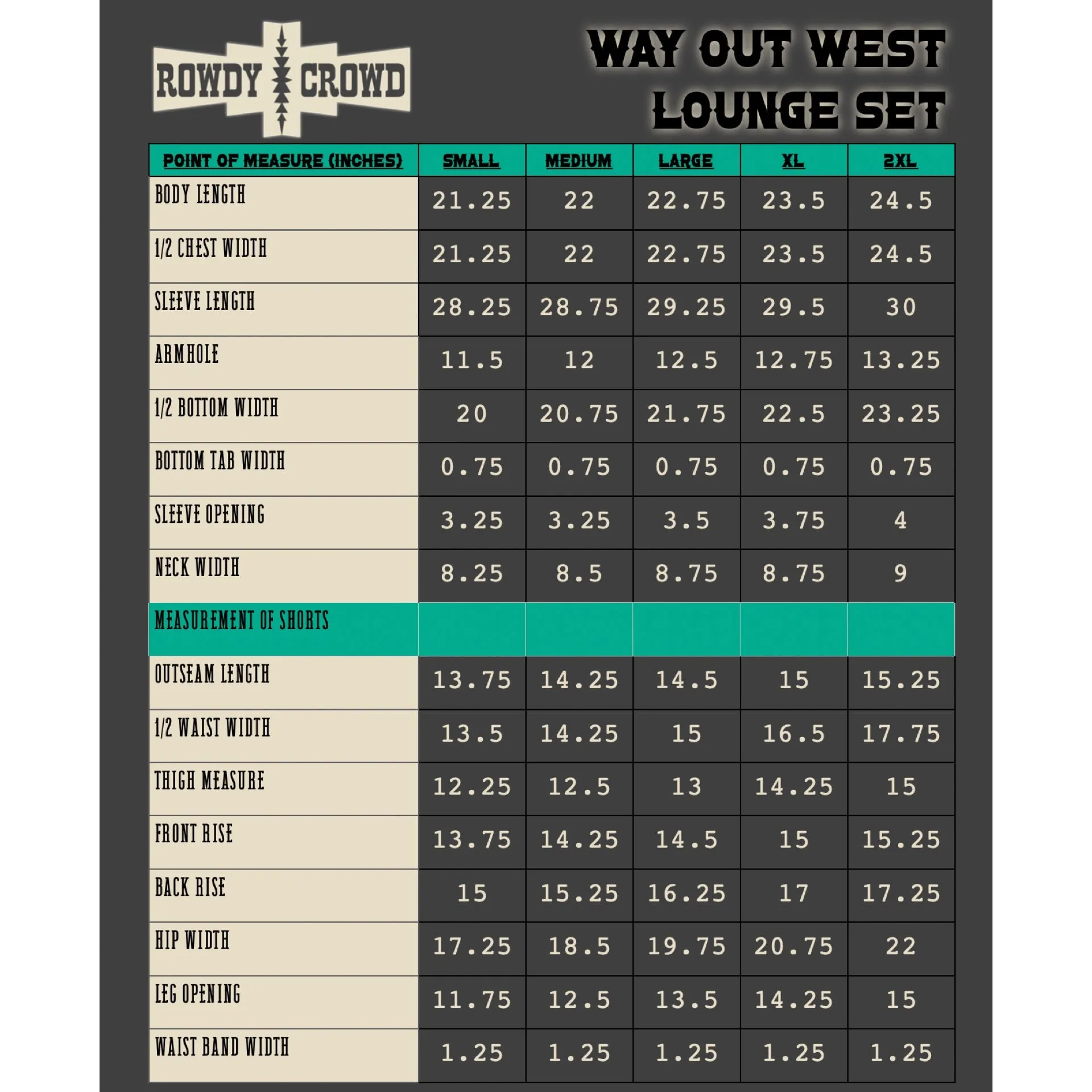 Way Out West Lounge Set