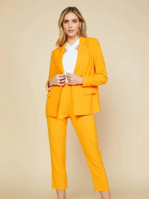 Welt Pocket Blazer Sunkissed Orange