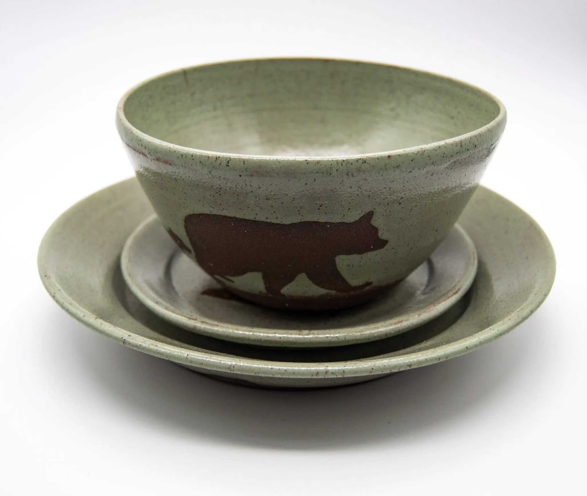 Wild Rojo Dinnerware 3-PIECE