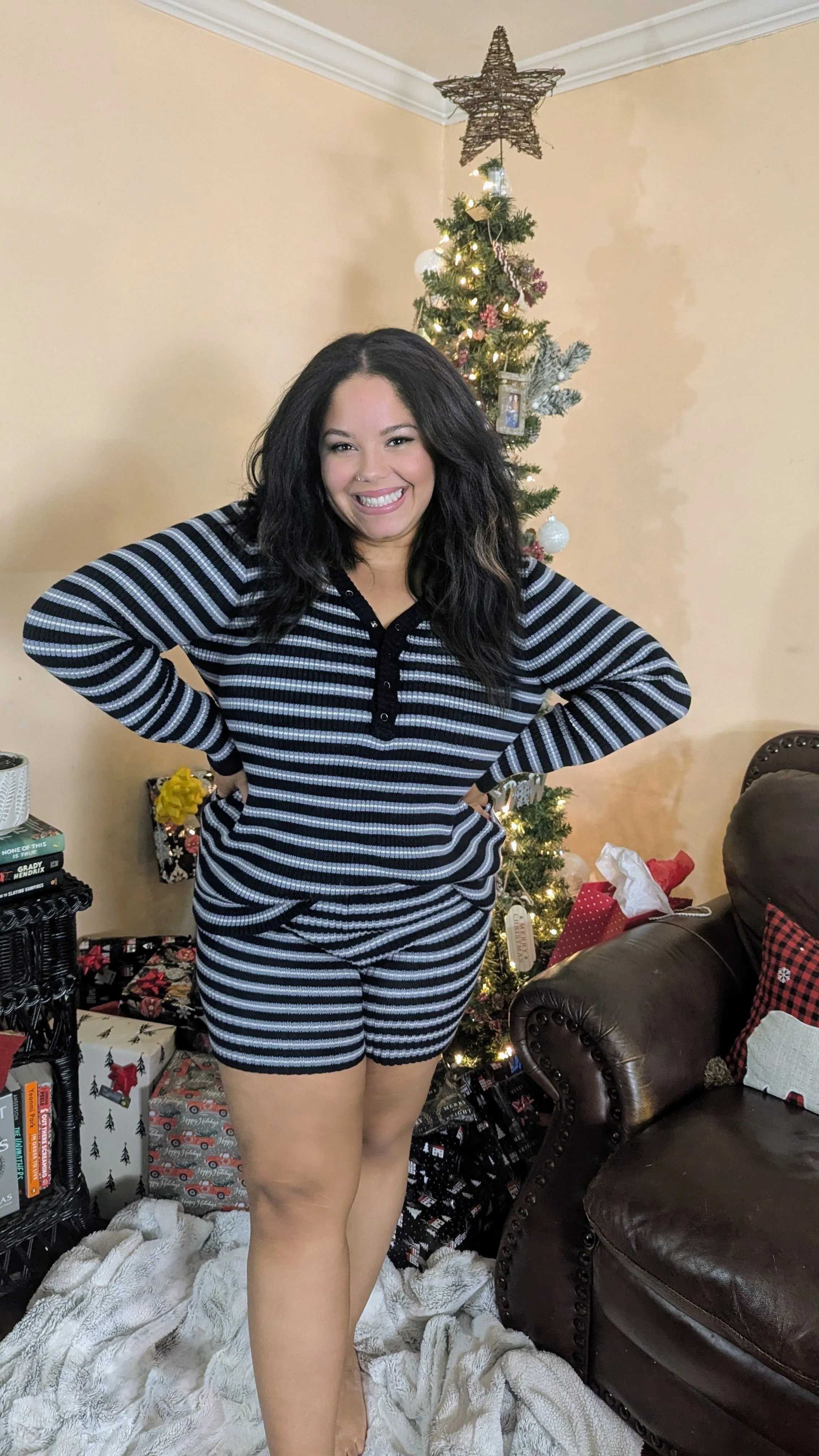 Winter Blues Lounge wear Set