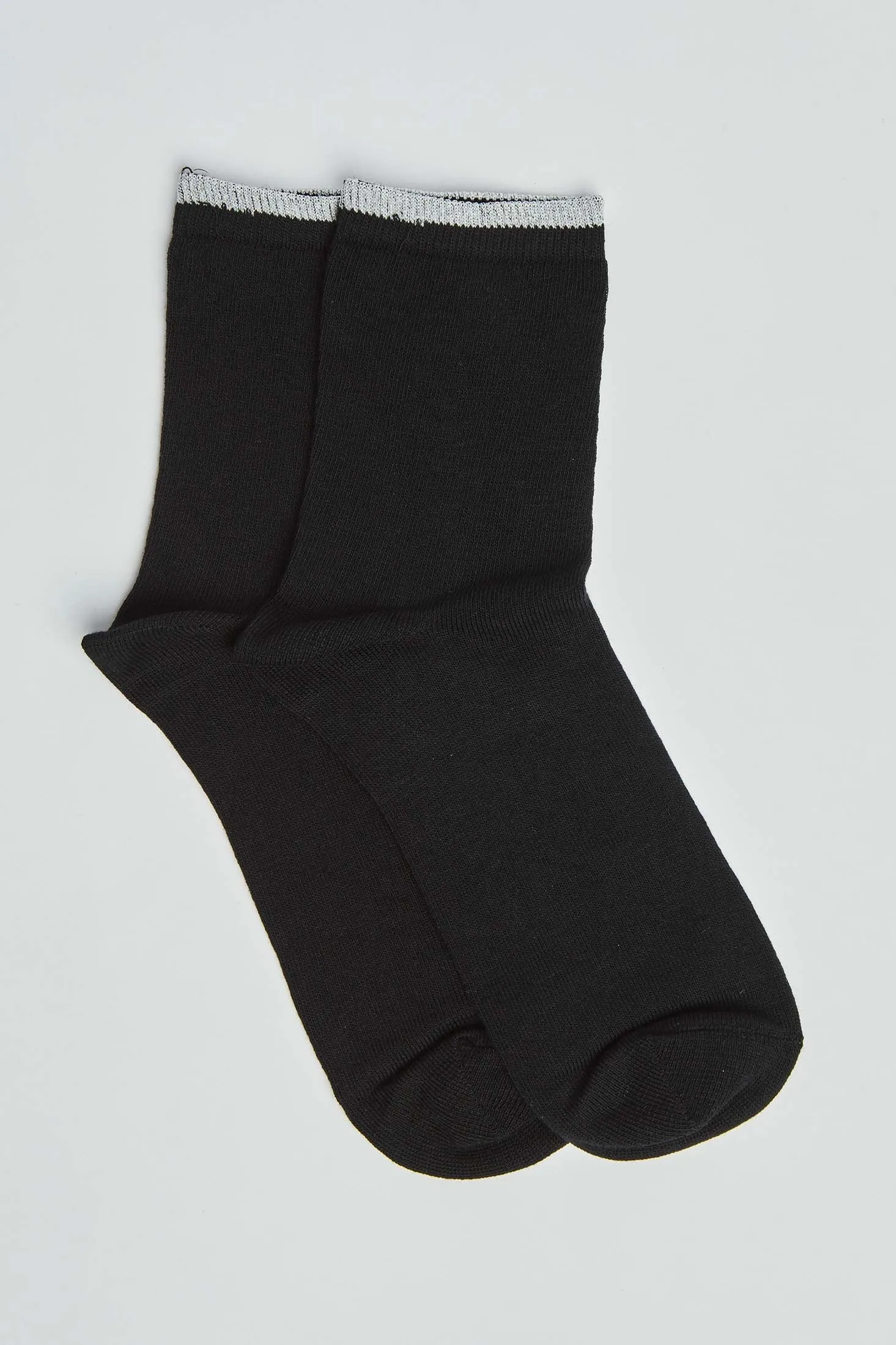 Women Cotton Socks Black