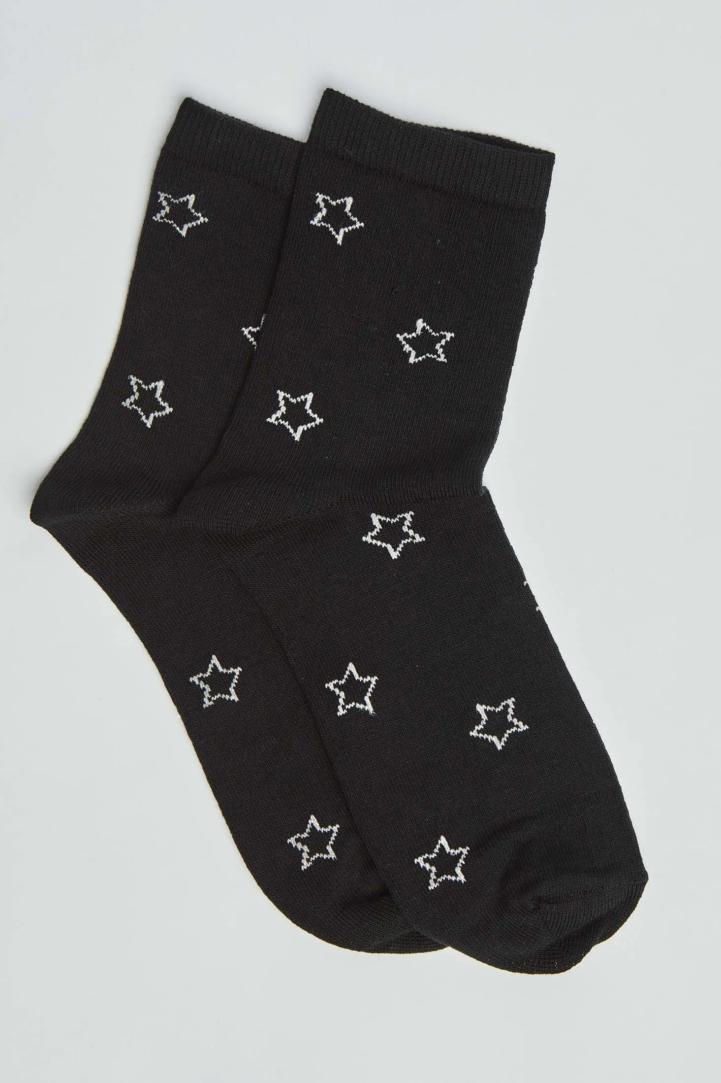 Women Cotton Socks Black