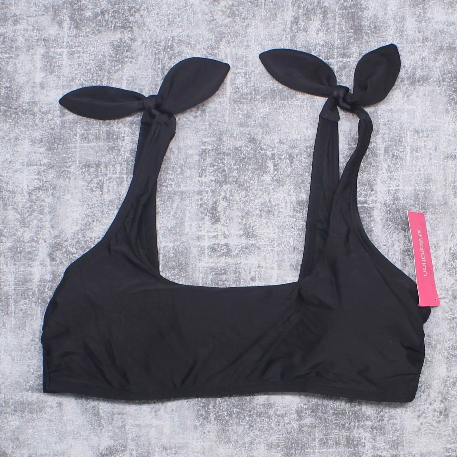 Xhilaration Women's Shoulder Tie Bralette Bikini Top