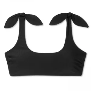 Xhilaration Women's Shoulder Tie Bralette Bikini Top
