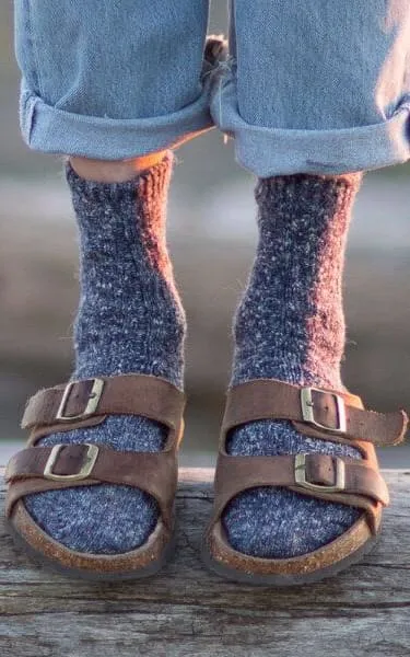 XS Unified - Fisherman's Cable Knit Crew Socks