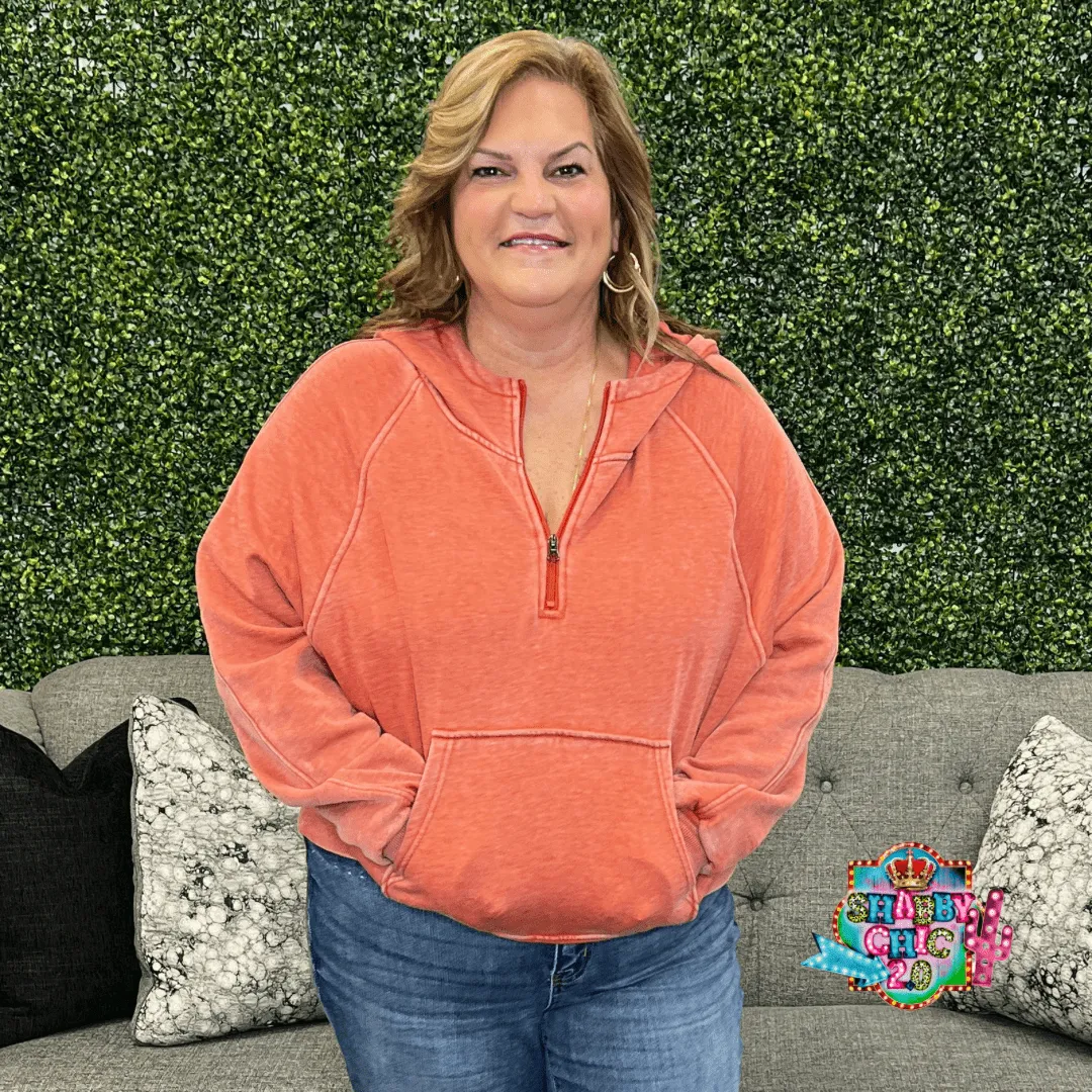 Your Favorite Pullover Hoodie - Rust