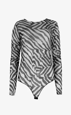 Zebra Bodysuit
