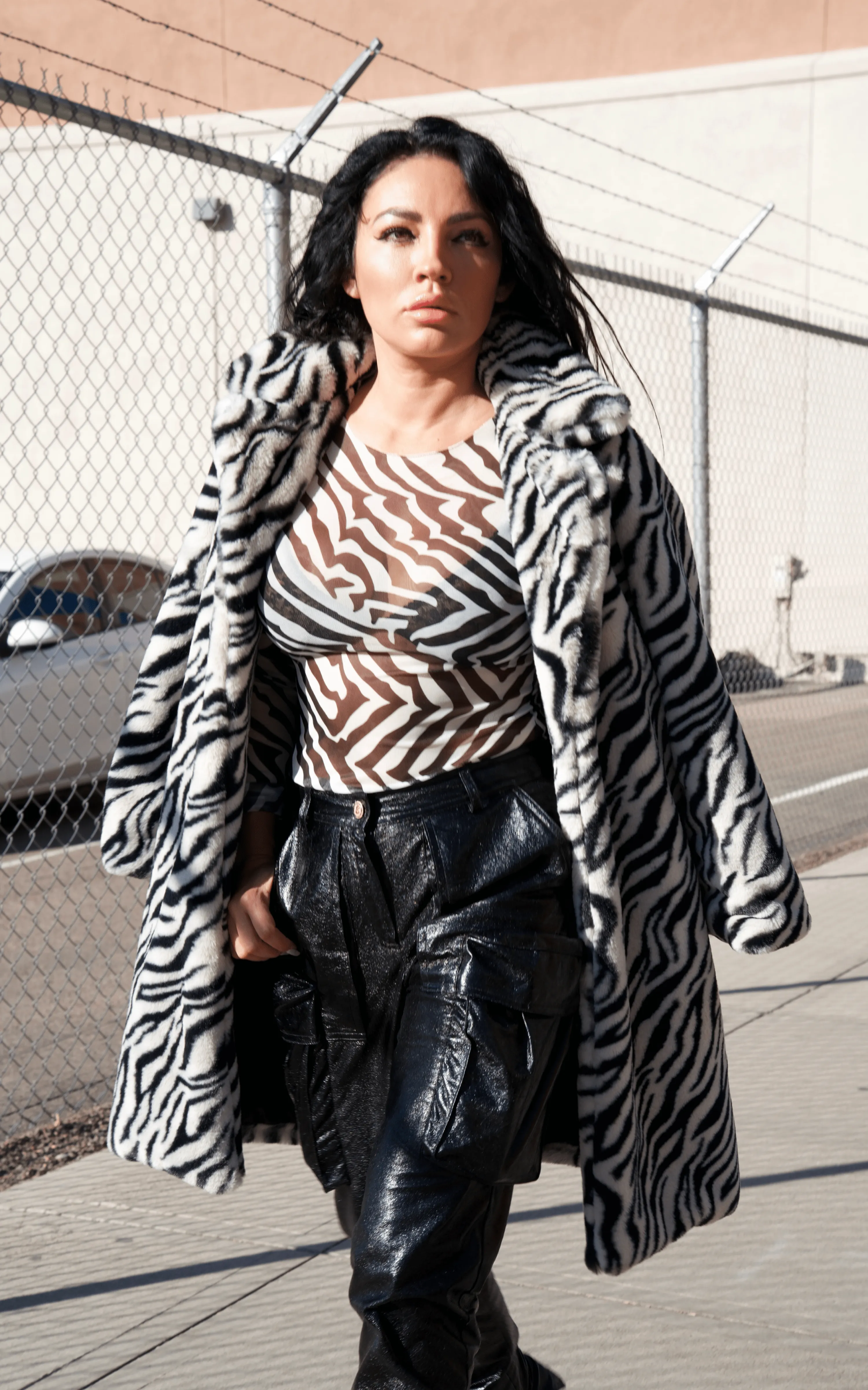 Zebra Bodysuit
